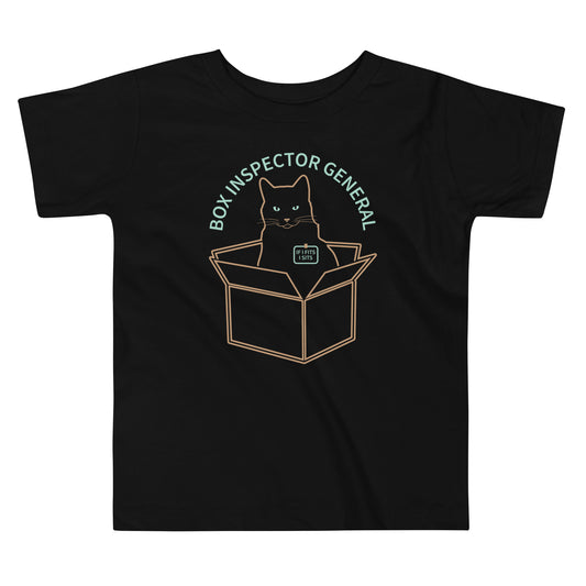 Box Inspector General Kid's Toddler Tee