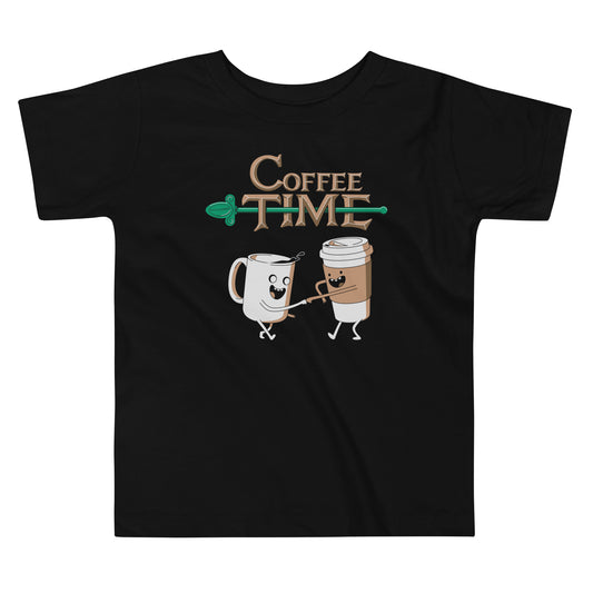 Coffee Time Kid's Toddler Tee