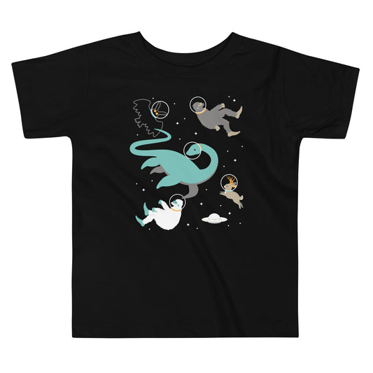 Cryptids In Space Kid's Toddler Tee