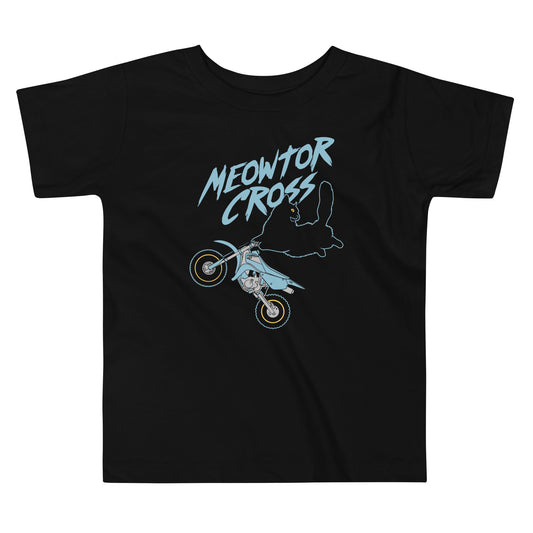 Meowtor Cross Kid's Toddler Tee