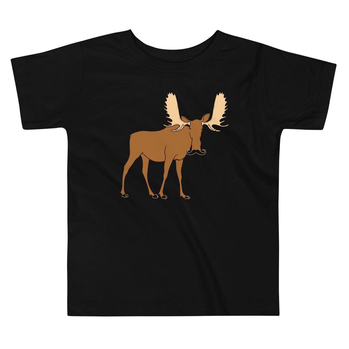 Moosestache Kid's Toddler Tee