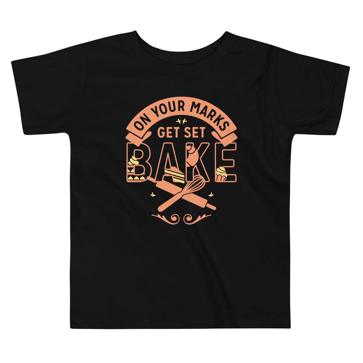 On Your Marks Get Set Bake Kid's Toddler Tee