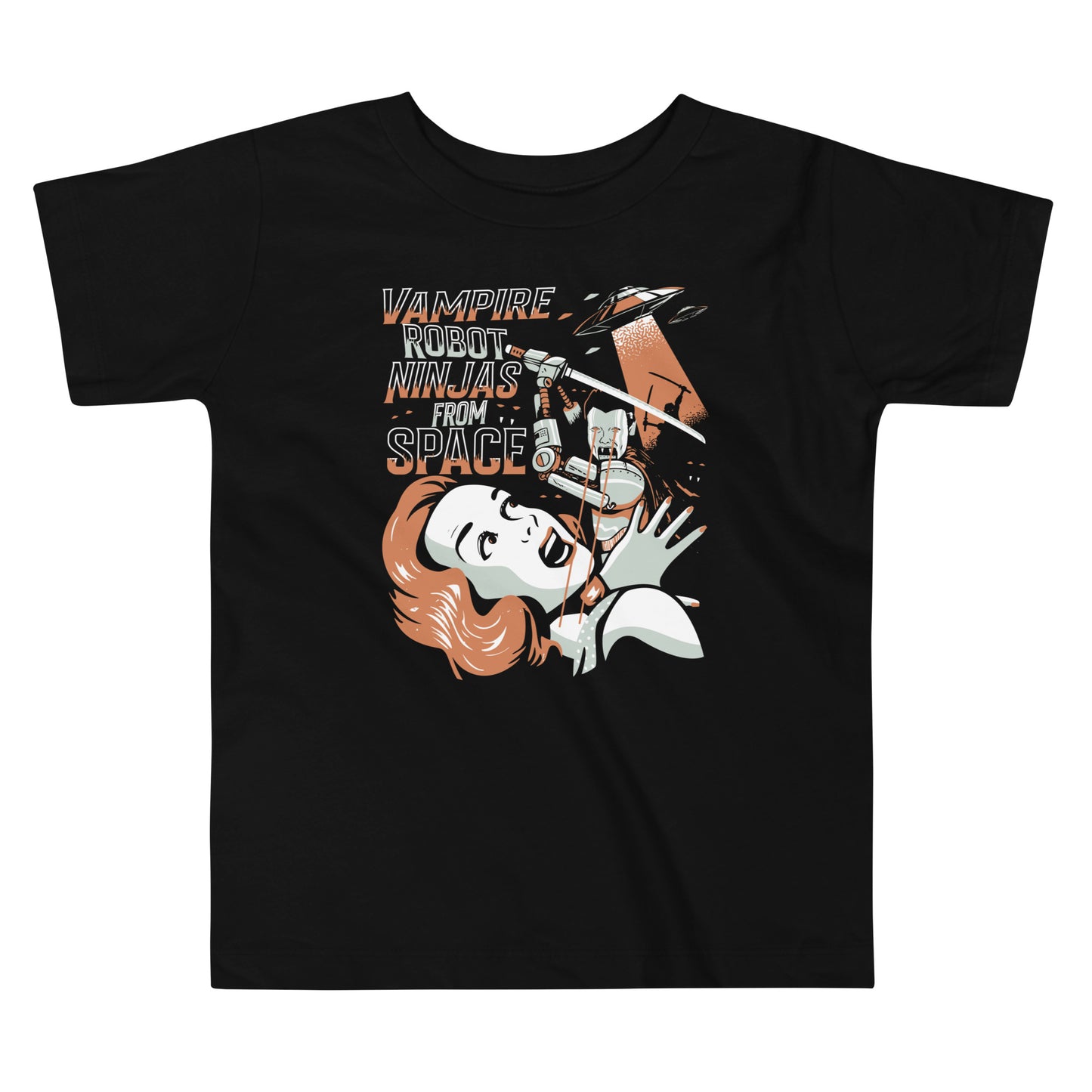 Vampire Robot Ninja From Space Kid's Toddler Tee