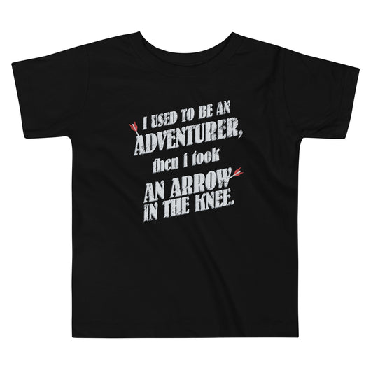 I Used To Be An Adventurer Kid's Toddler Tee