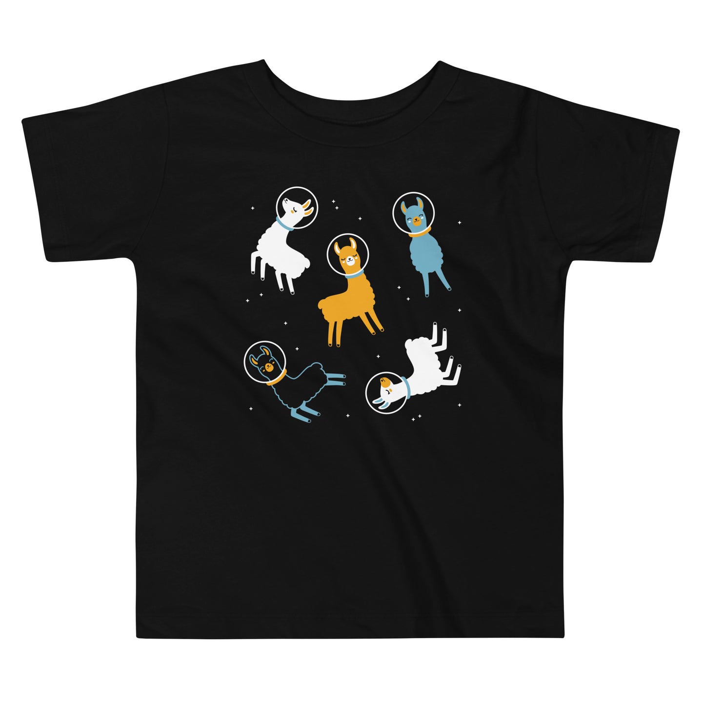 Llamas In Space Kid's Toddler Tee