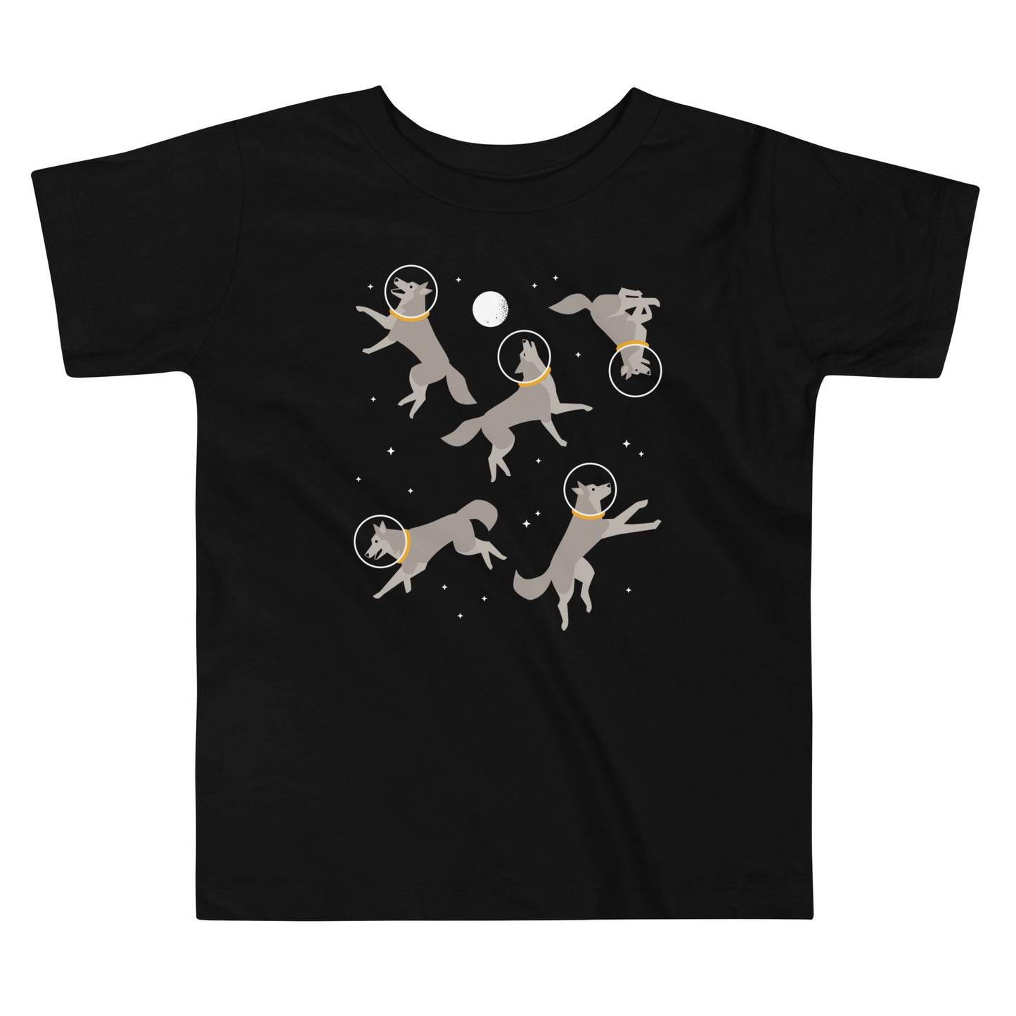 Wolves In Space Kid's Toddler Tee