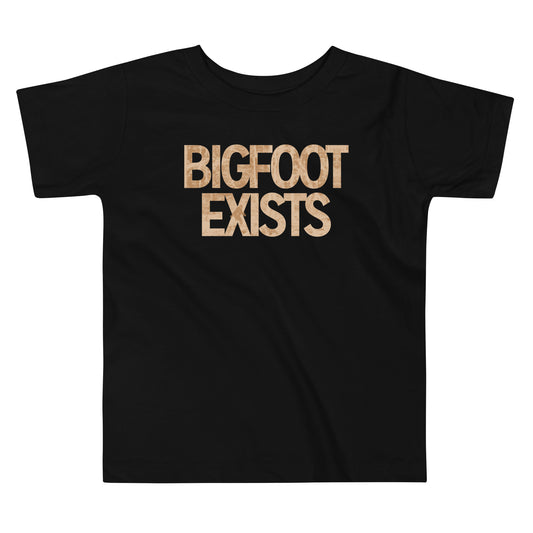 Bigfoot Exists Kid's Toddler Tee