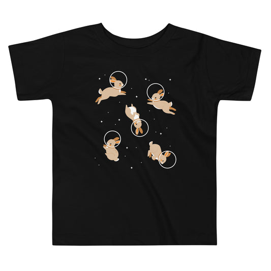 Bunnies In Space Kid's Toddler Tee