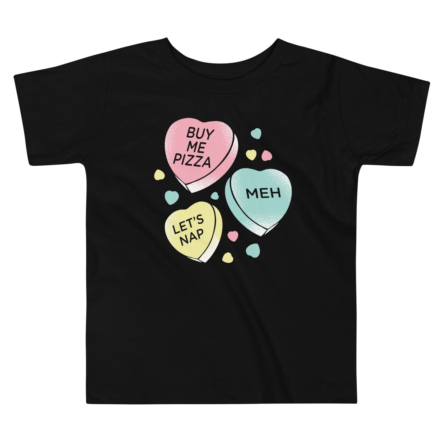 Candy Hearts Kid's Toddler Tee