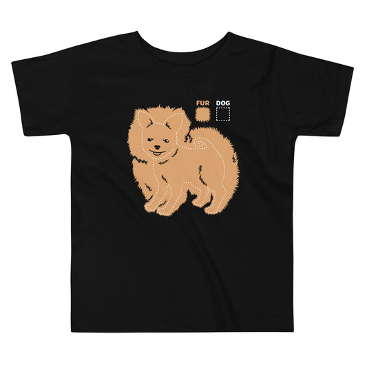 Dog vs Fur Pomeranian Kid's Toddler Tee