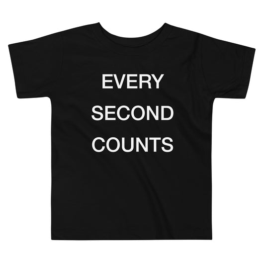 Every Second Counts Kid's Toddler Tee