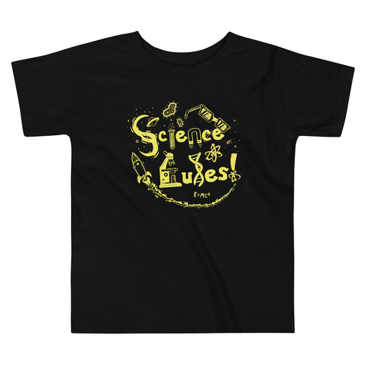 Science Rules! Kid's Toddler Tee