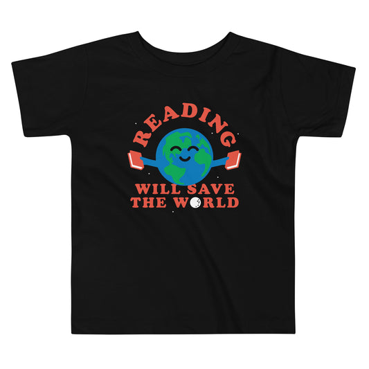 Reading Will Save The World Kid's Toddler Tee