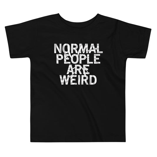 Normal People Are Weird Kid's Toddler Tee