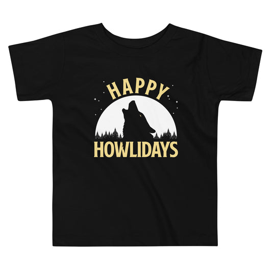 Happy Howlidays Kid's Toddler Tee