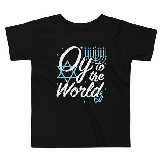 Oy To The World Kid's Toddler Tee