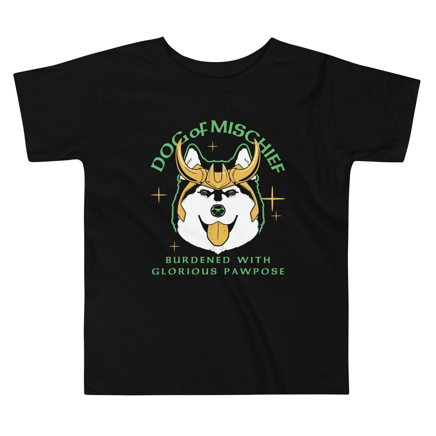 Dog Of Mischief Kid's Toddler Tee