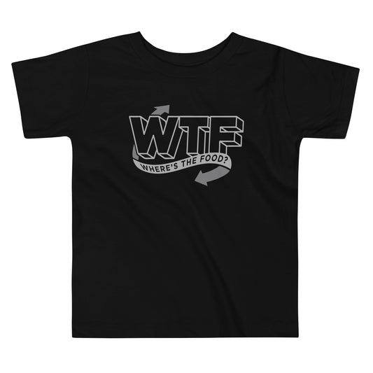 Where's The Food? Kid's Toddler Tee