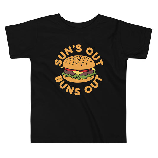 Sun's Out Buns Out Kid's Toddler Tee