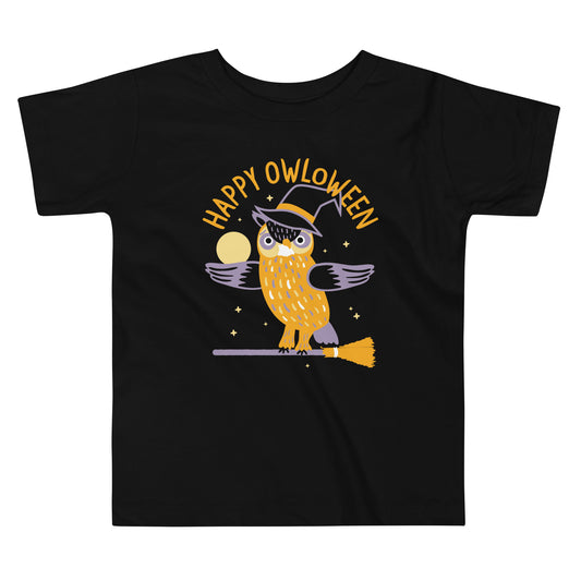 Happy Owloween Kid's Toddler Tee