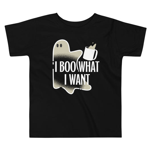 I Boo What I Want Kid's Toddler Tee