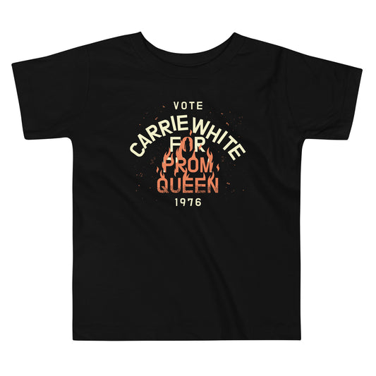 Vote Carrie White For Prom Queen Kid's Toddler Tee