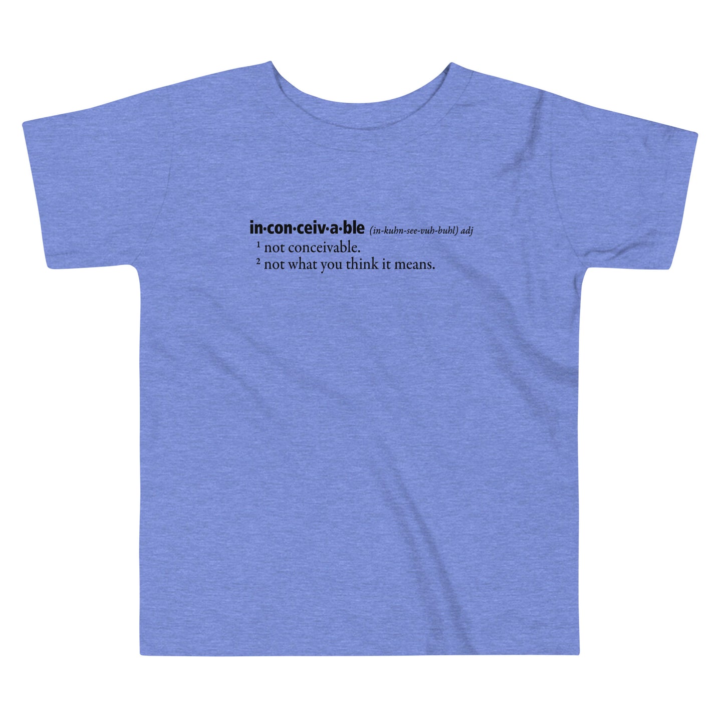 Inconceivable Definition Kid's Toddler Tee