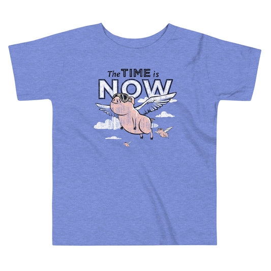 The Time Is Now Kid's Toddler Tee