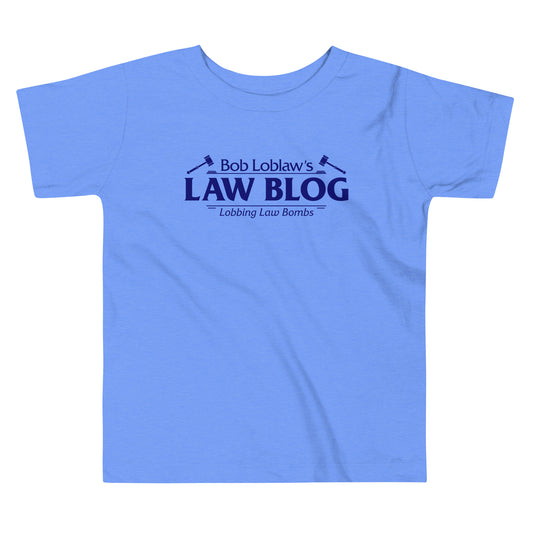 Bob Loblaw's Law Blog Kid's Toddler Tee