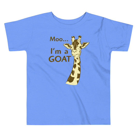 Moo, I'm A Goat Kid's Toddler Tee