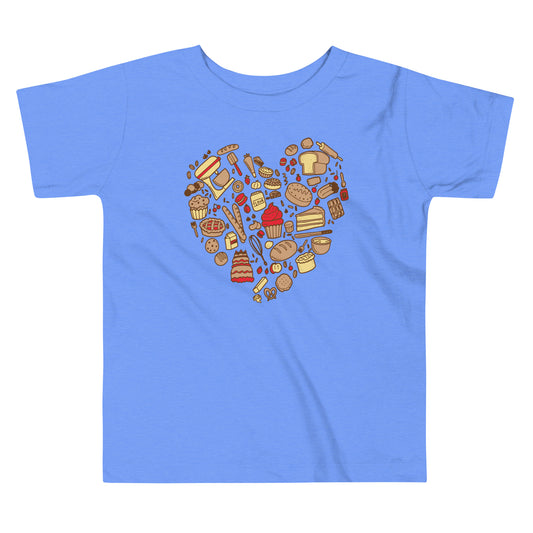 Baking Heart Kid's Toddler Tee