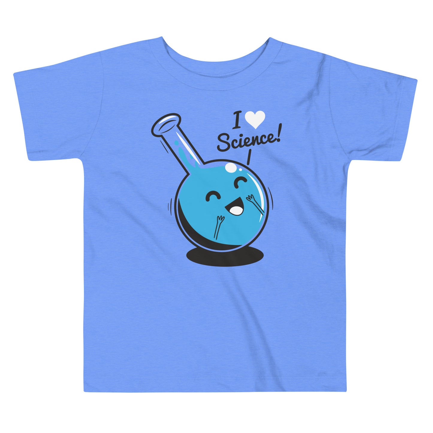 I Heart Science Kid's Toddler Tee