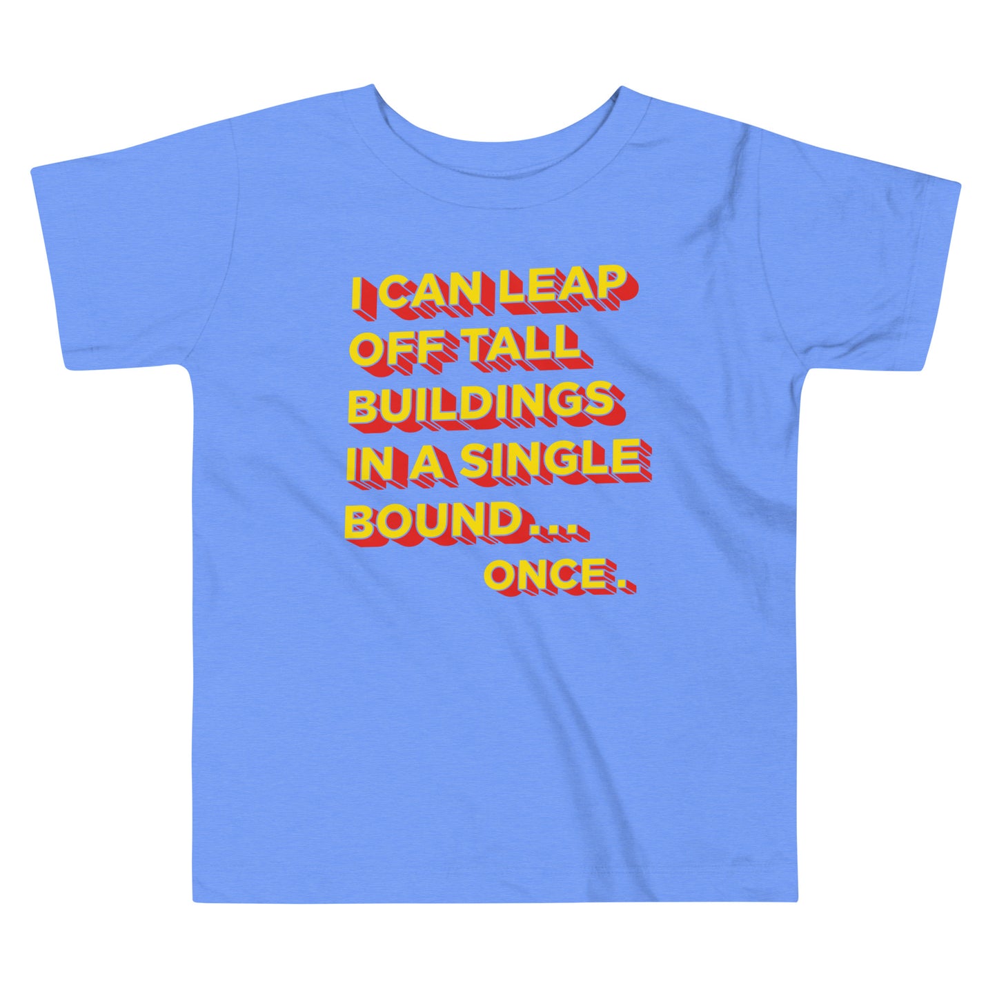 Tall Buildings In A Single Bound Kid's Toddler Tee