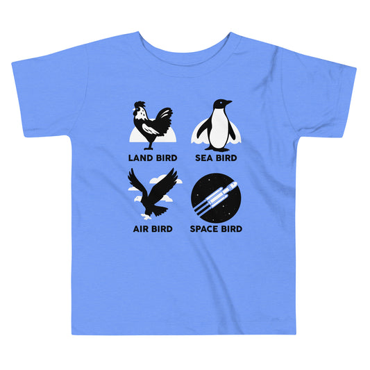 Types Of Birds Kid's Toddler Tee