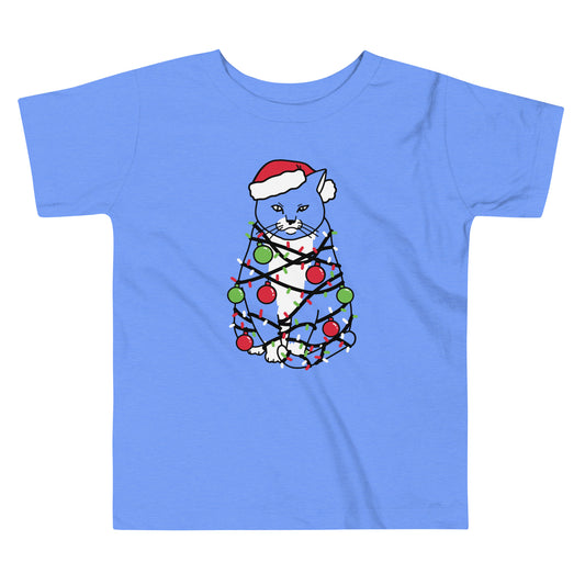 Meowy Christmas Kid's Toddler Tee