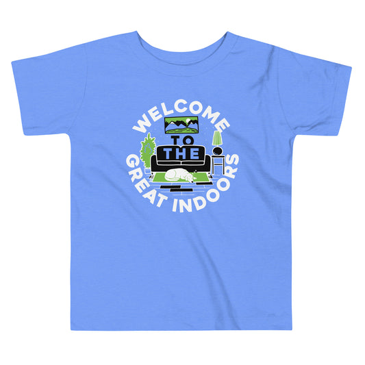 Welcome To The Great Indoors Kid's Toddler Tee