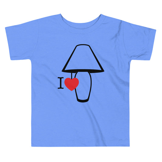 I Love Lamp Kid's Toddler Tee