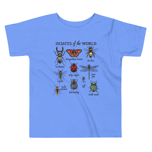 Insects Of The World Kid's Toddler Tee