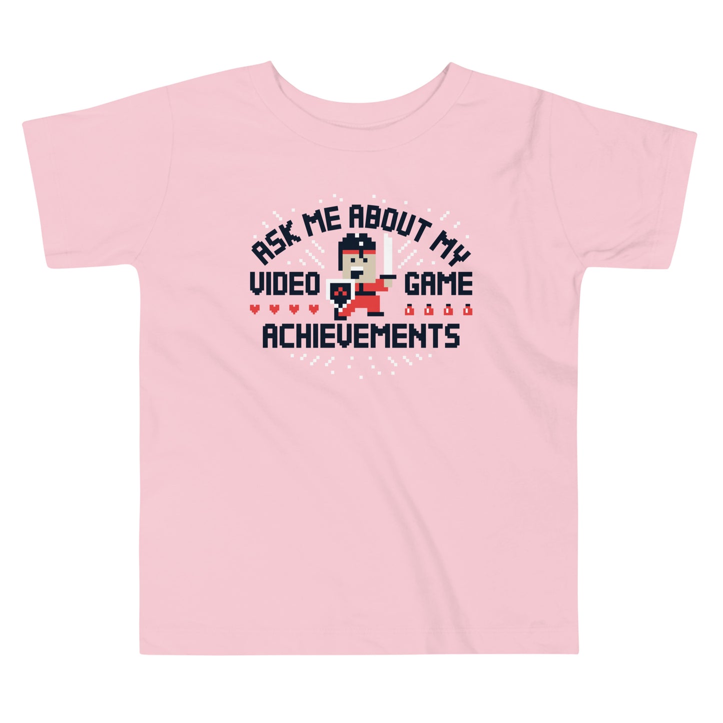 Ask Me About My Video Game Achievements Kid's Toddler Tee