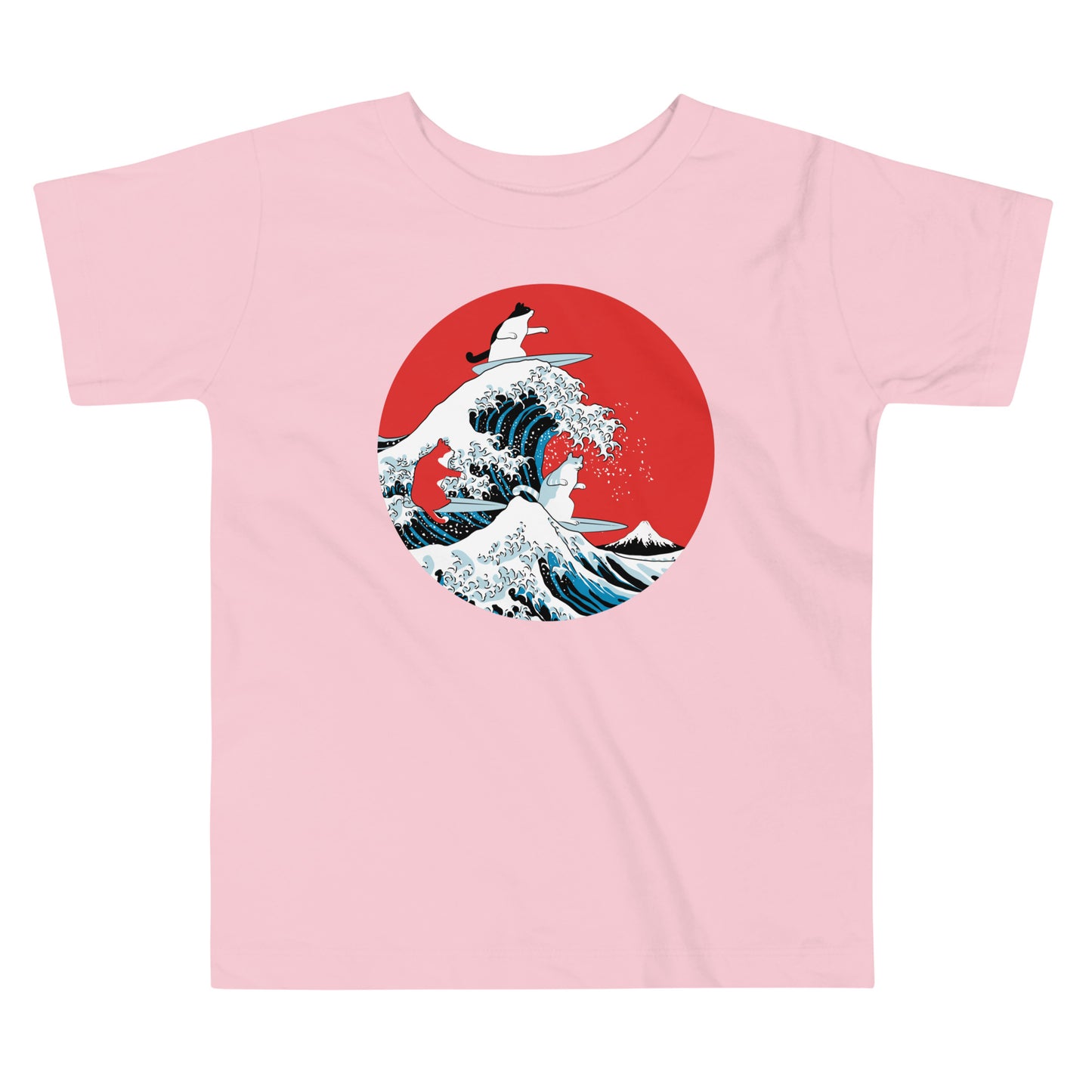 Big Wave Cats Kid's Toddler Tee