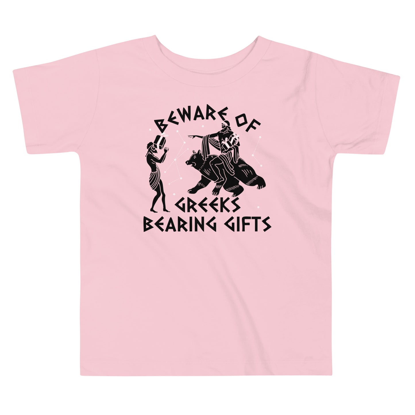 Beware Of Greeks Bearing Gifts Kid's Toddler Tee