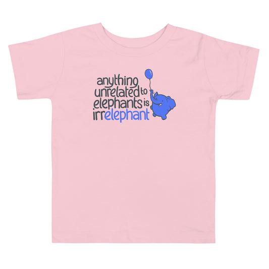 Anything Unrelated Elephants Kid's Toddler Tee