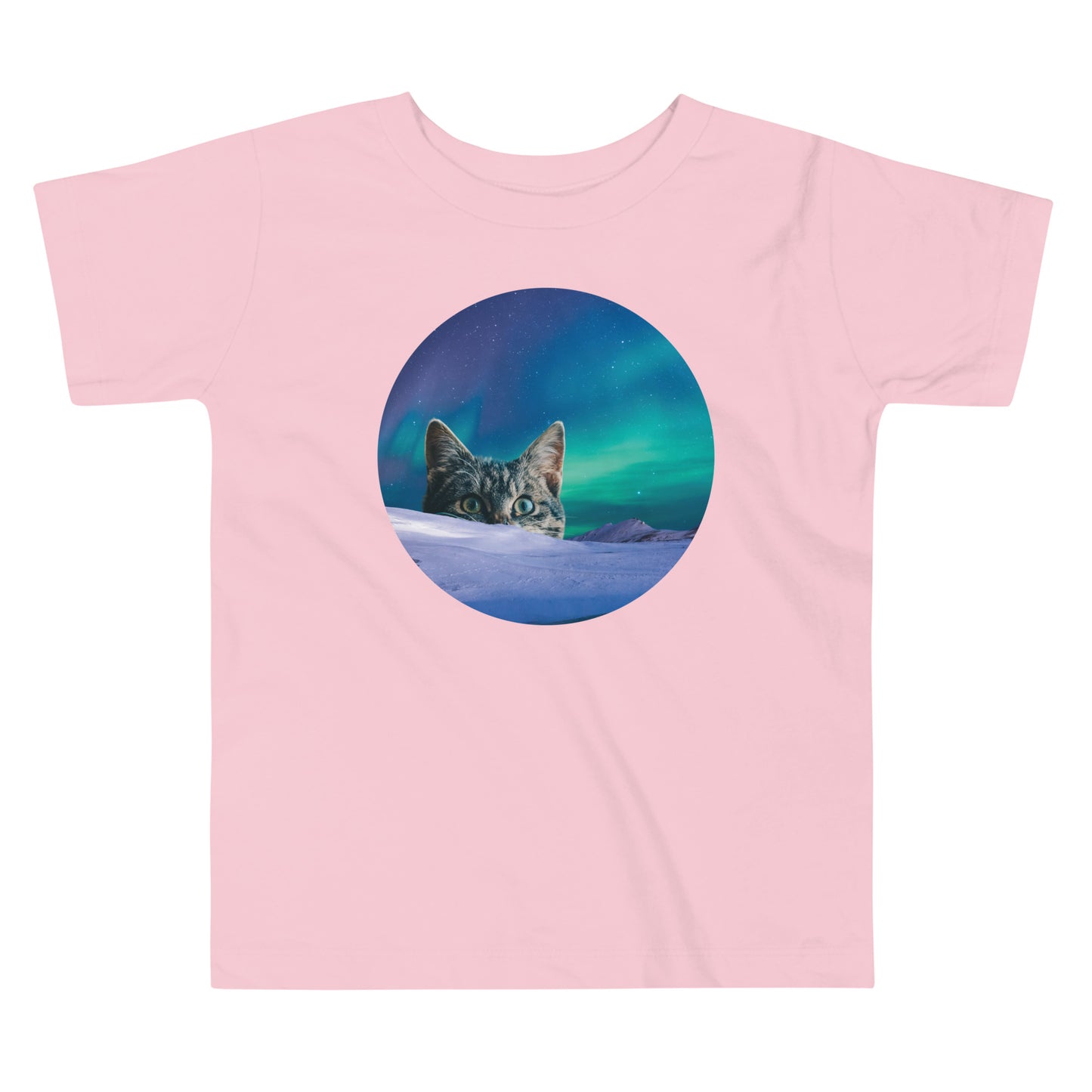 Meowthern Lights Kid's Toddler Tee