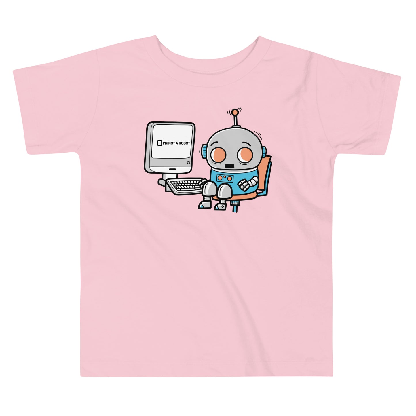 Robot Captcha Kid's Toddler Tee