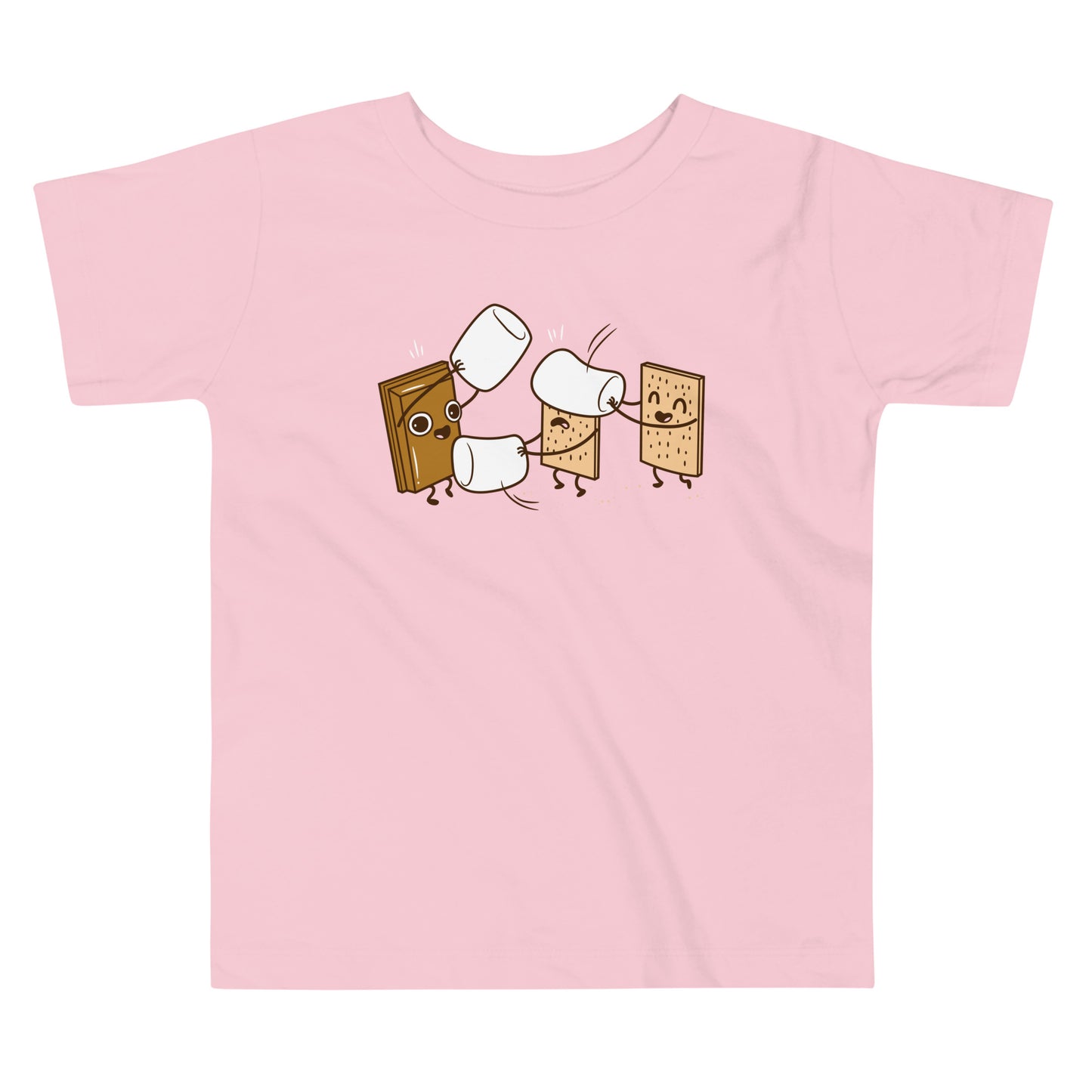 How S'mores Are Made Kid's Toddler Tee