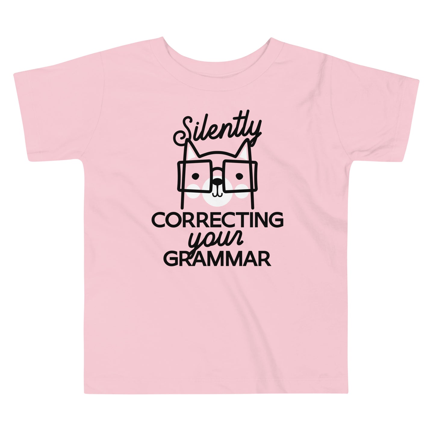 Silently Correcting Your Grammar Kid's Toddler Tee