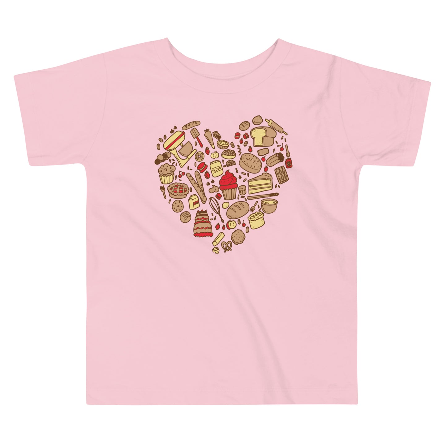 Baking Heart Kid's Toddler Tee