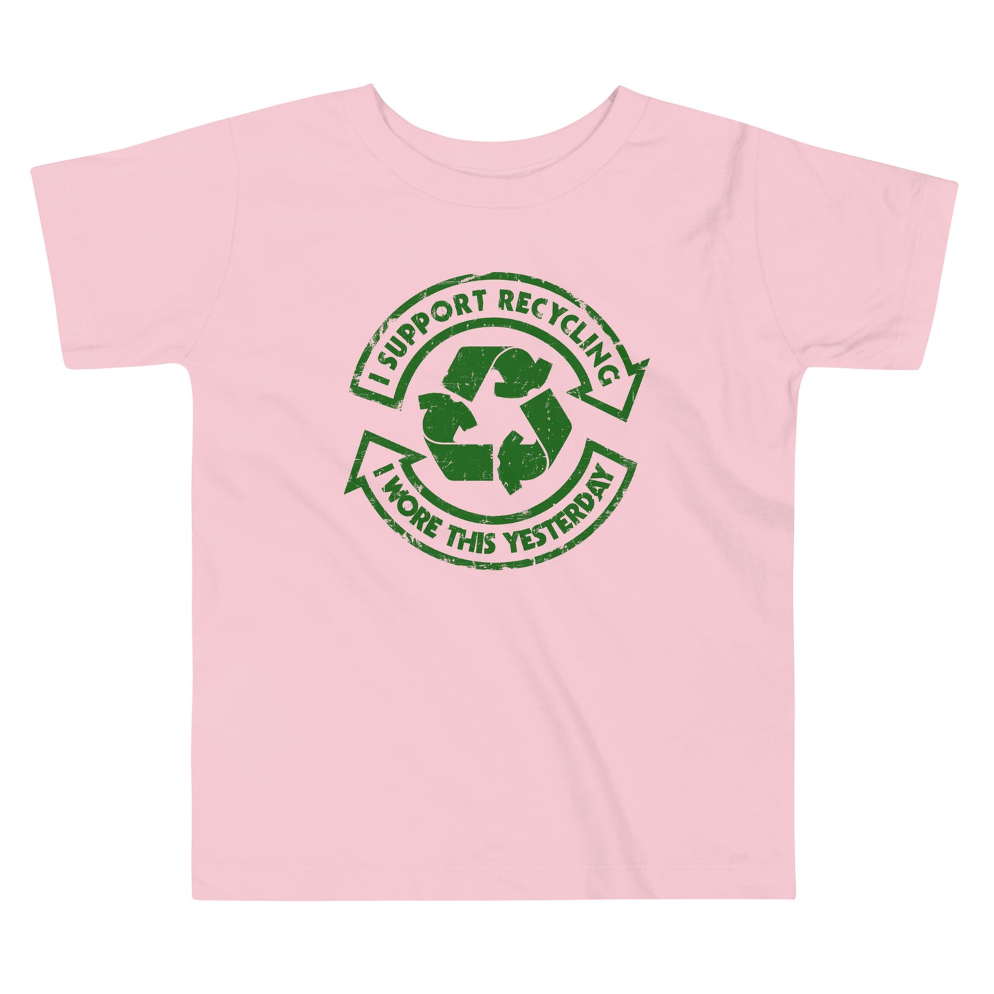 I Support Recycling Kid's Toddler Tee