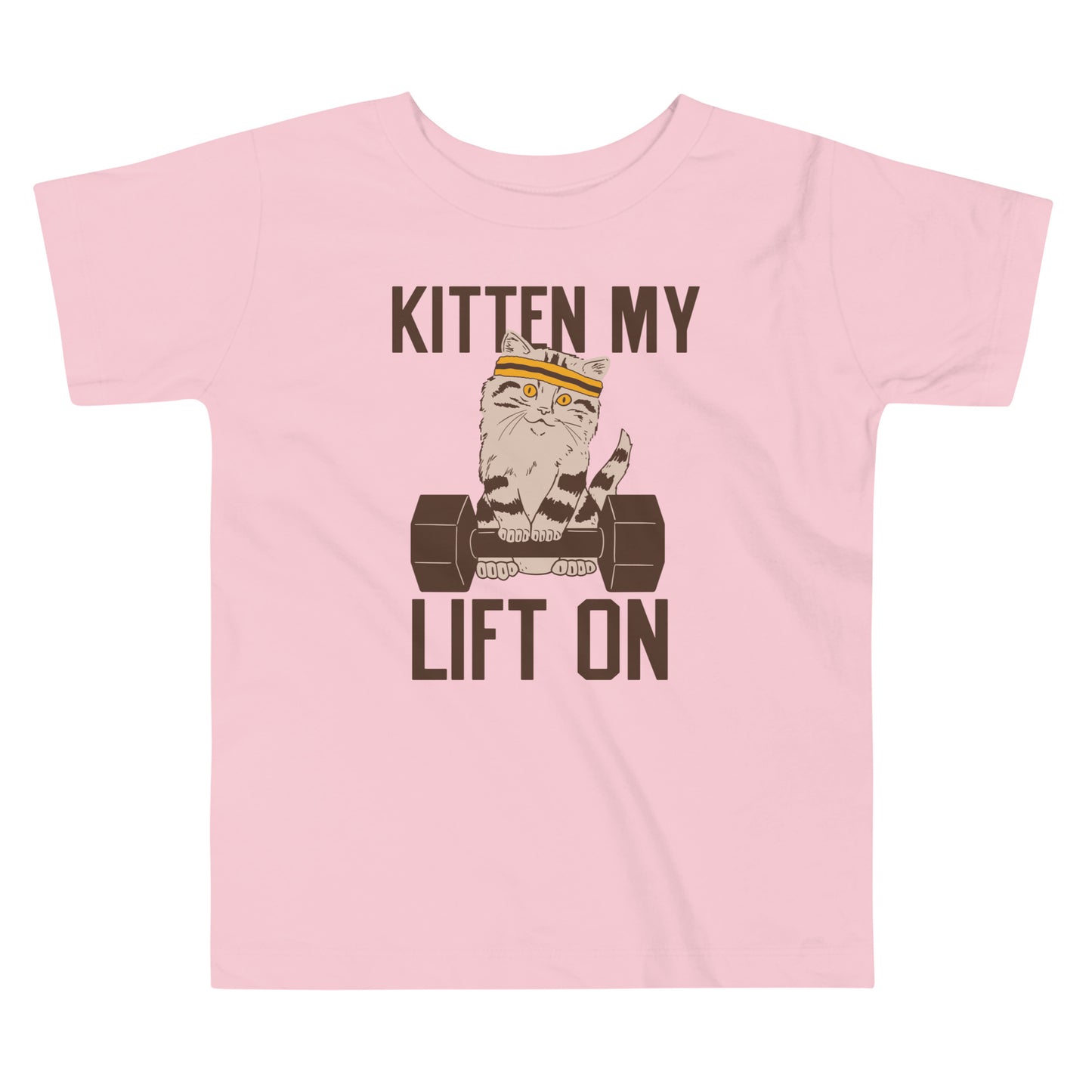 Kitten My Lift On Kid's Toddler Tee