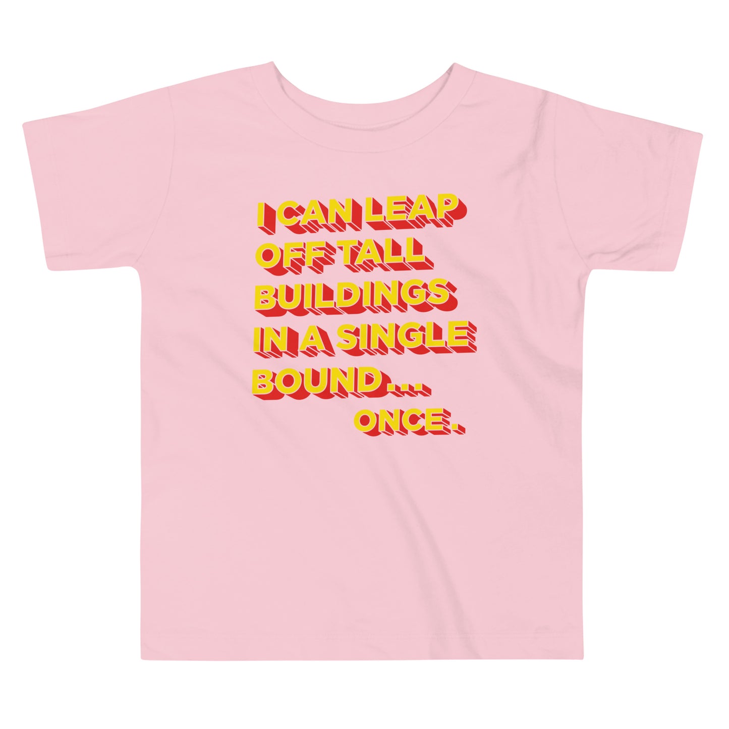 Tall Buildings In A Single Bound Kid's Toddler Tee